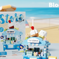 Blocksy IceCream Canteen | Miniature Building Block Set (291 pieces)