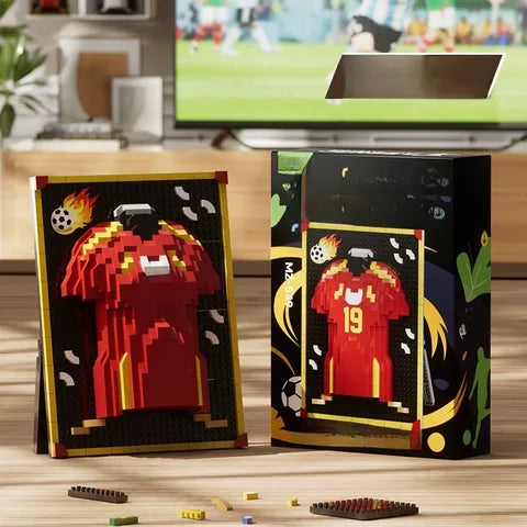 Blocksy Soccer World Cup Building Blocks for Kids | Football Stadium Construction Toy Set | Plastic DIY Educational Blocks | Ages 7-16 Years | Boys & Girls
