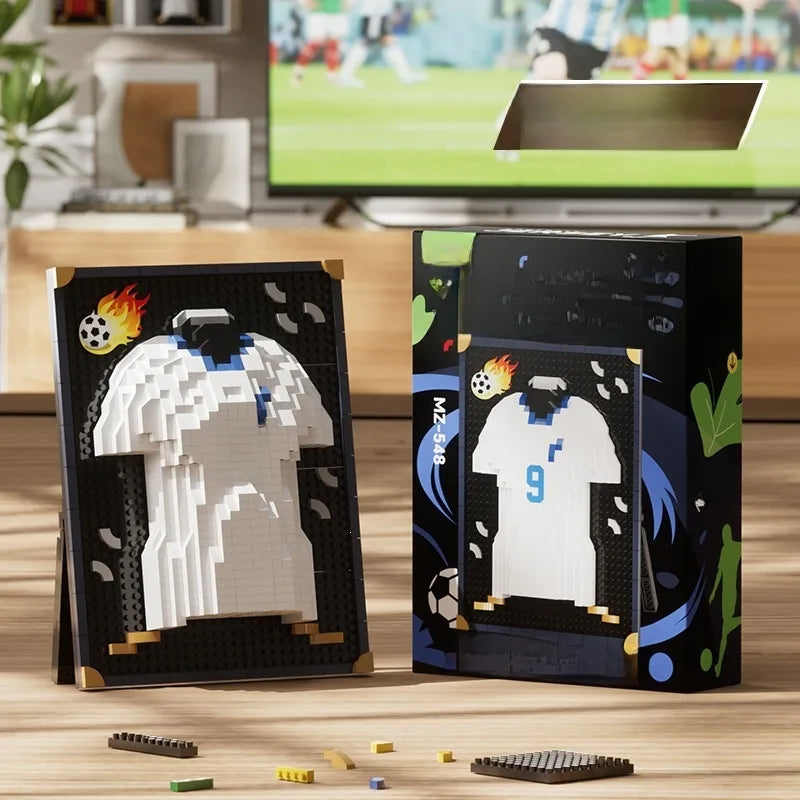 Blocksy Soccer World Cup Building Blocks for Kids | Football Stadium Construction Toy Set | Plastic DIY Educational Blocks | Ages 7-16 Years | Boys & Girls